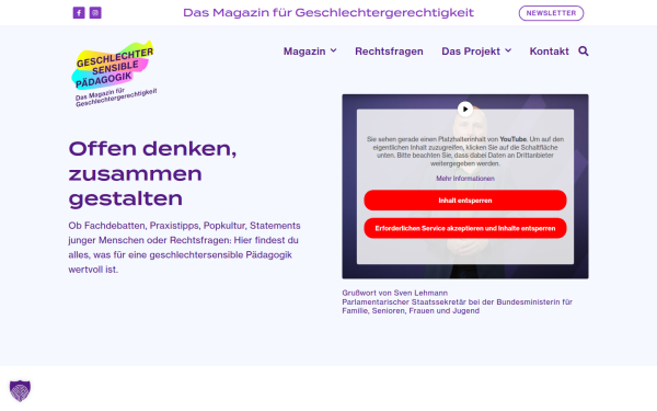 www.geschlechtersensible-paedagogik.de