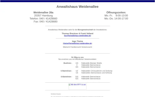 anwaltshaus-weidenallee.de