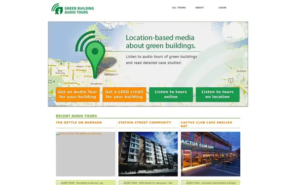 greenbuildingaudiotours.com