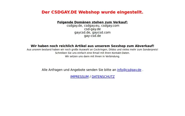csdgay.de