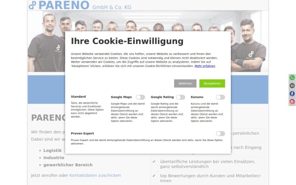 www.pareno-personal.de
