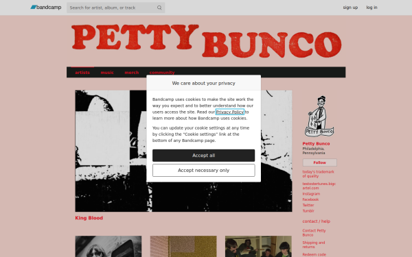 pettybunco.bandcamp.com