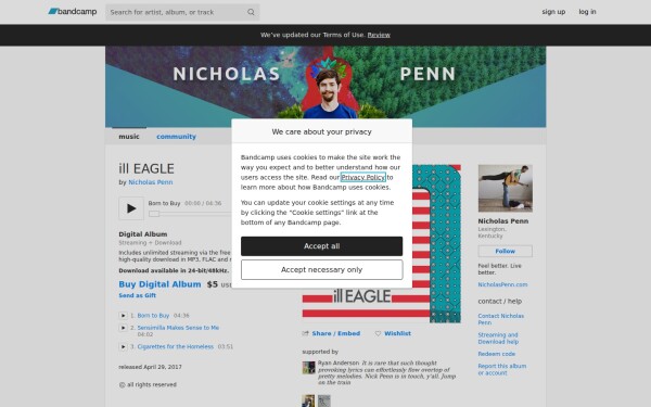 nicholaspenn.bandcamp.com