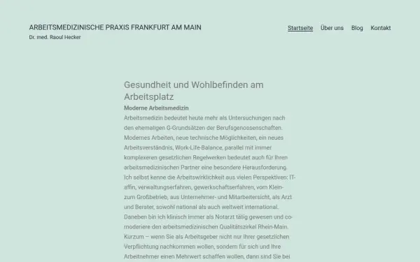 www.arbeitsmedizin-frankfurt.de