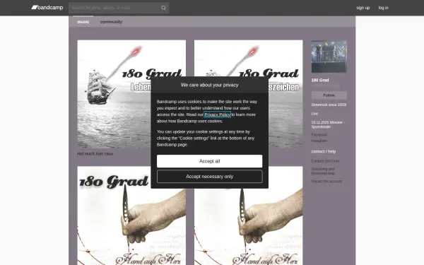 180grad.bandcamp.com