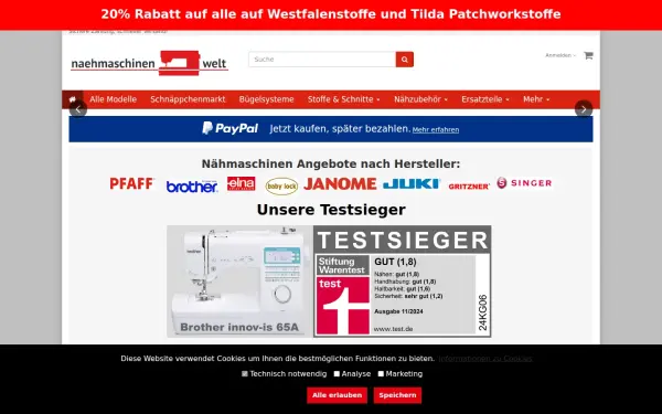 www.naehmaschinen-welt.de