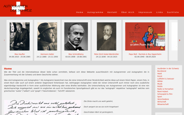 www.autographenderschweiz.ch