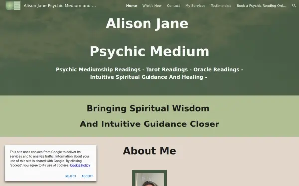 www.alisonjanepsychic.com