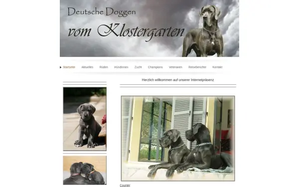 www.doggen-vom-klostergarten.de
