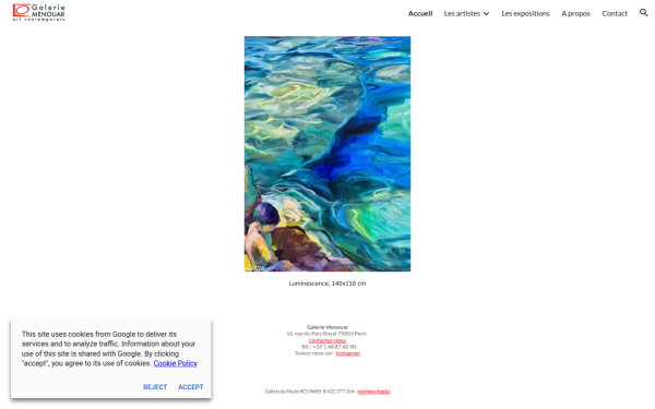 www.galeriemenouar.fr