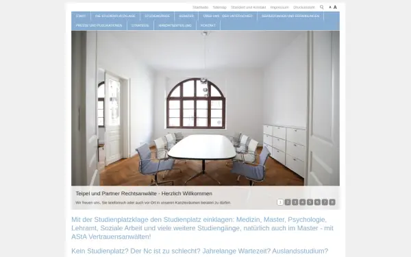 www.studienplatzklage.legal