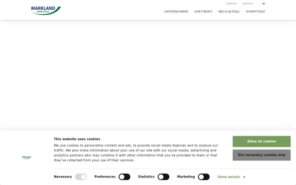 www.markland-ingredients.com
