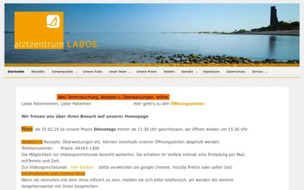 www.arztzentrum-laboe.de