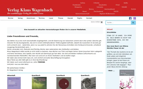 www.wagenbach.de