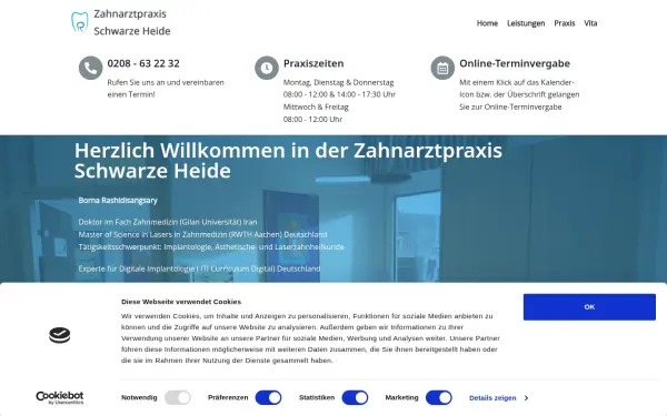 zahnarztpraxis-schwarzeheide.de