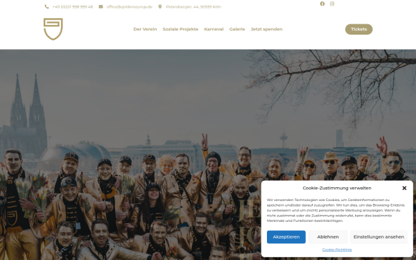 www.goldenejungs.de