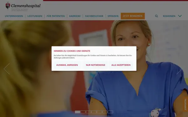 www.clemenshospital.de