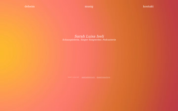 www.sarahluisaiseli.com