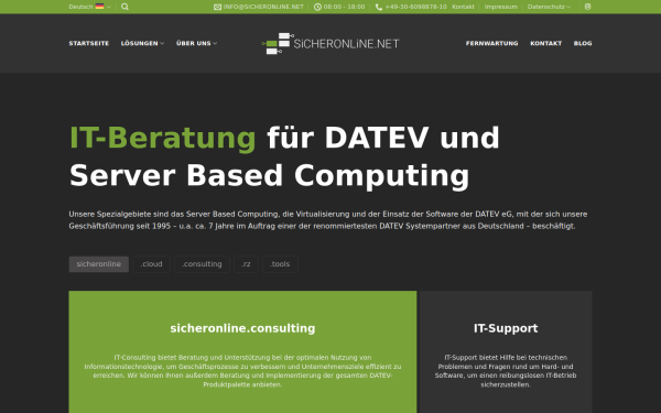 sicheronline.net