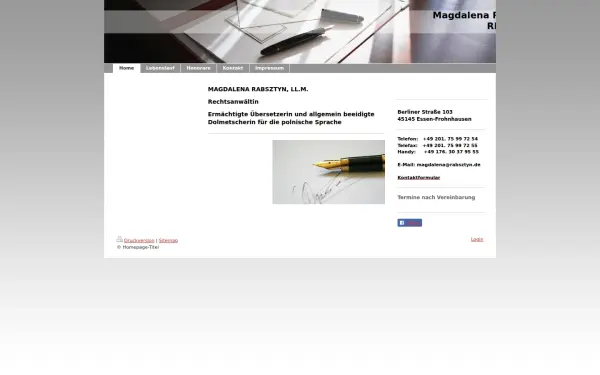 www.magdalena-rabsztyn.de