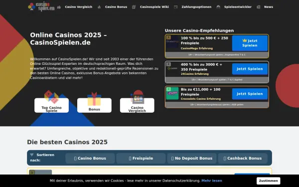 www.casinospielen.de