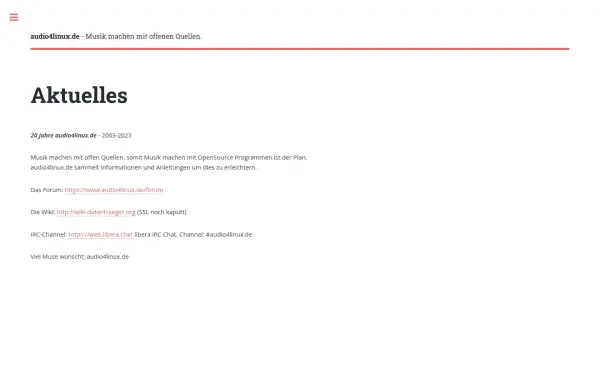 audio4linux.de