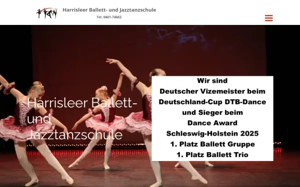 harrisleer-ballettschule.de