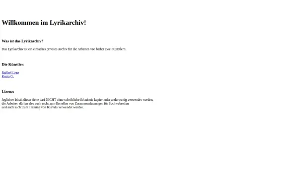lyrikarchiv.de