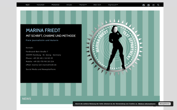 www.marinafriedt.de