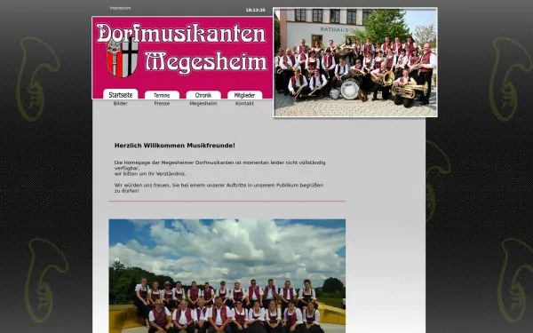 dorfmusikanten-megesheim.de