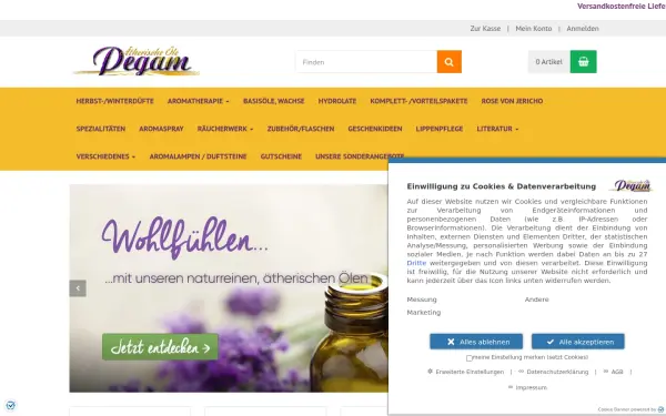 pegam-aetherische-oele.com