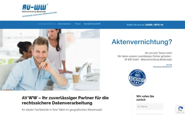 aktenvernichtung-westerwald.de