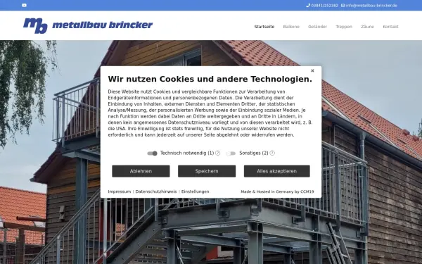 www.metallbau-brincker.de
