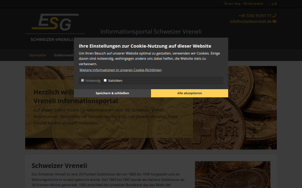www.schweizer-vreneli.de