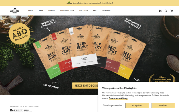 grizzlyfoods.de