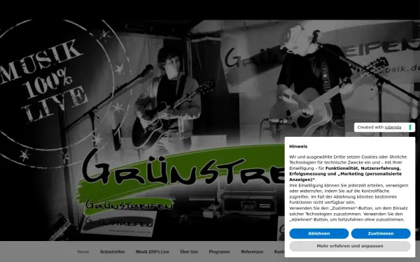 www.gruenstreifen-musik.de