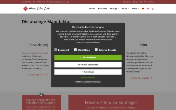 www.meinfilmlab.de