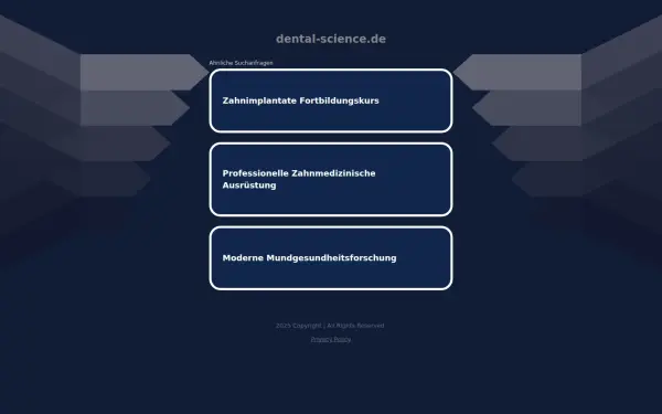 dental-science.de