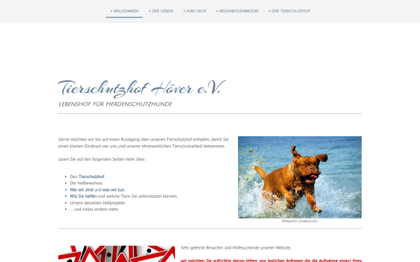 www.tierschutzhof-hoever.de