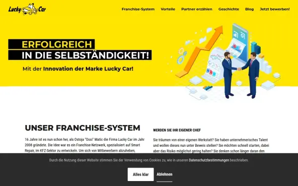 www.luckycar-franchise.com