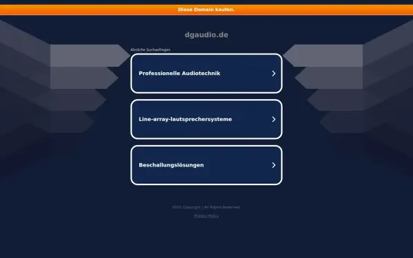 dgaudio.de