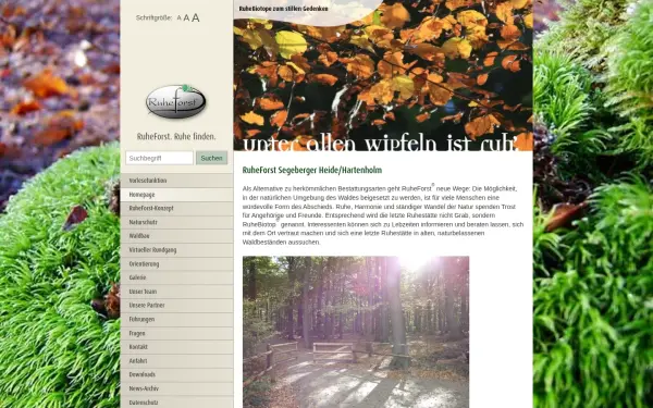 www.segebergerheide-ruheforst.de