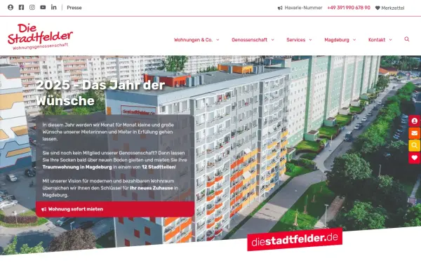 www.diestadtfelder.de