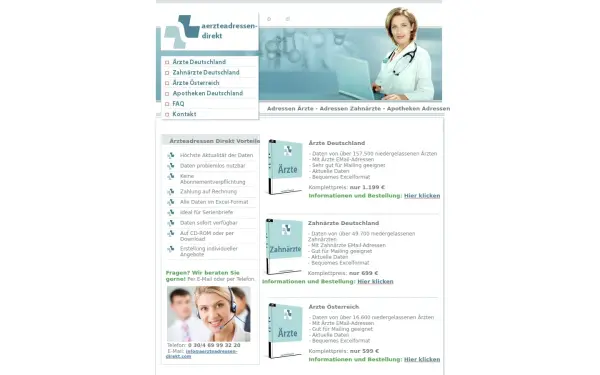aerzteadressen-direkt.com