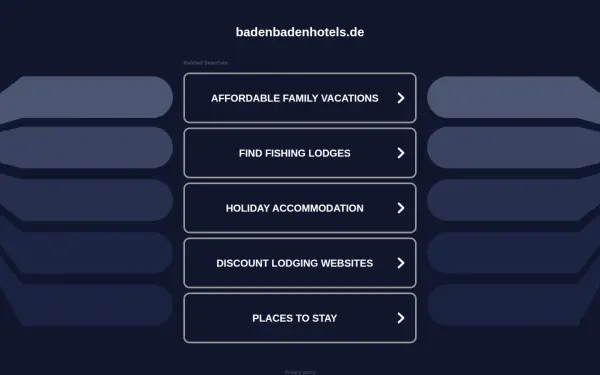 badenbadenhotels.de