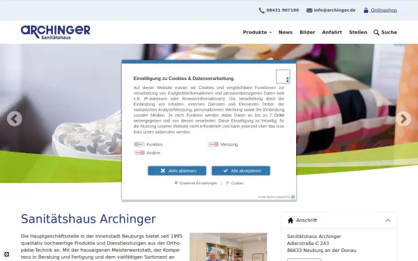 www.archinger.de